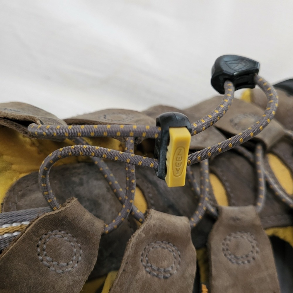 Keen Mens H2 Bison Brown Leather Waterproof River Hiking Gorpcore Sandals 12 - Picture 8 of 11